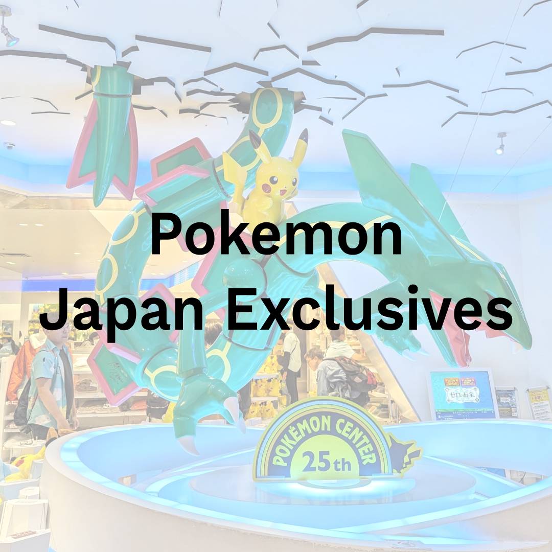 Pokemon Japan Exclusives