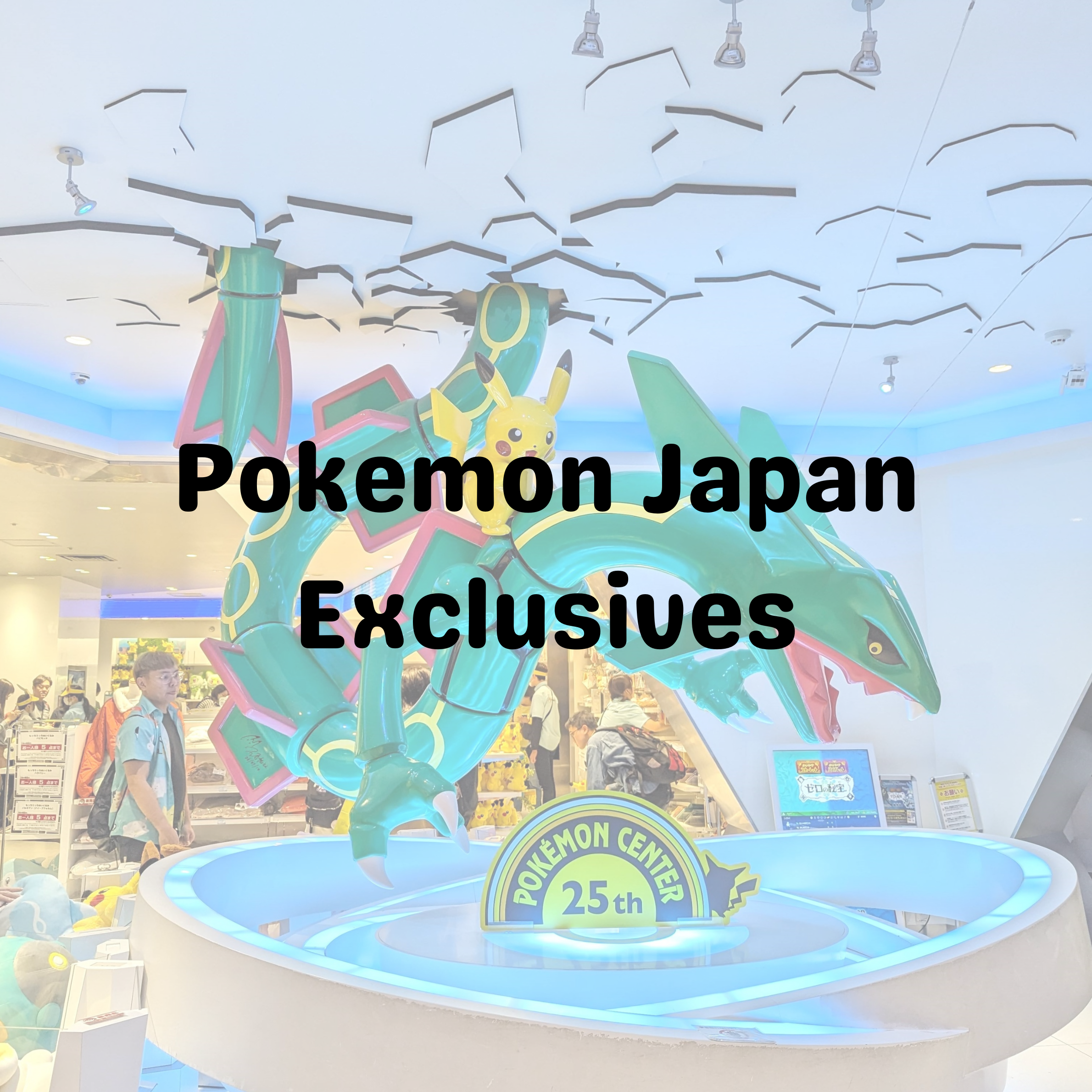 Pokemon Center Japan Goods