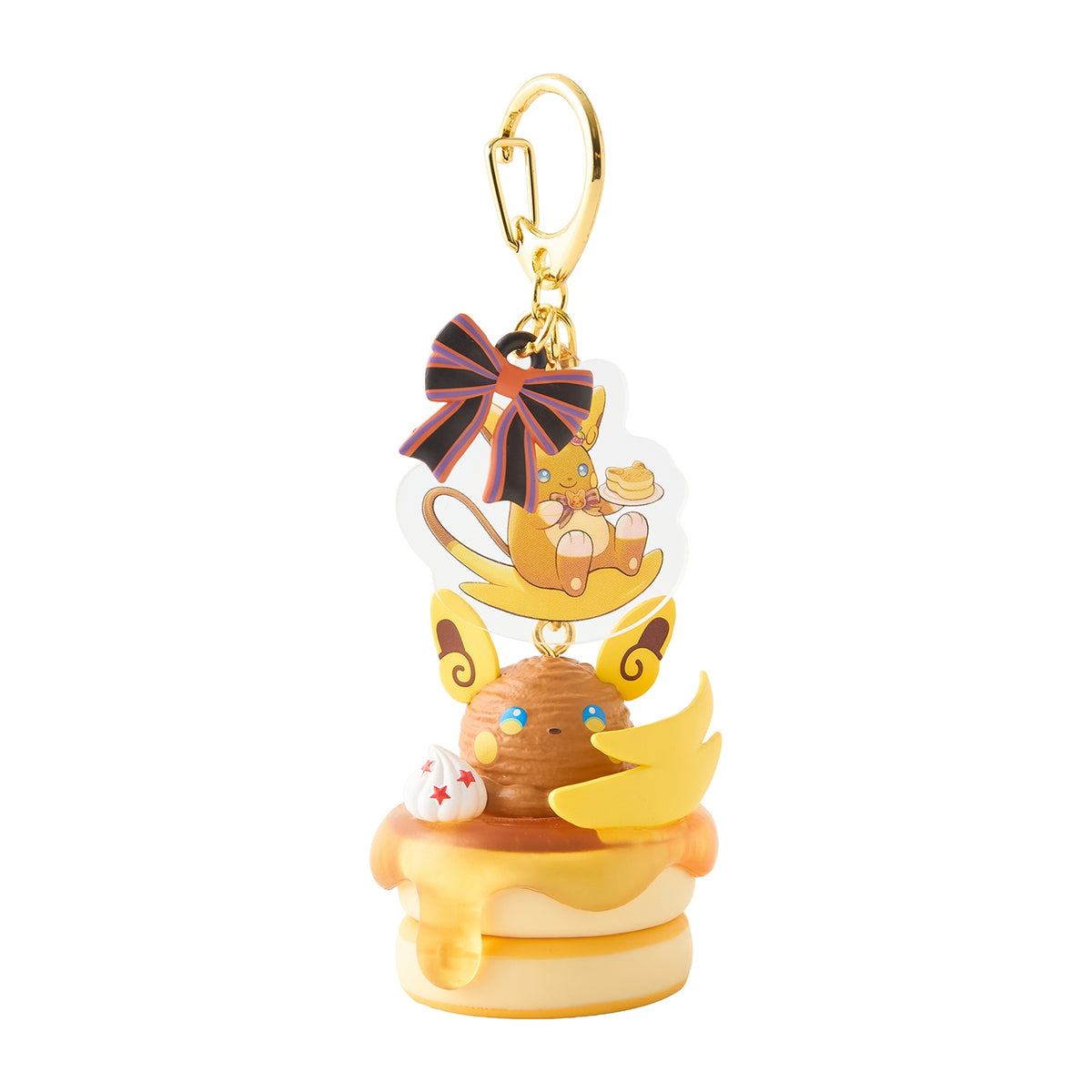Pokemon Alolan Raichu Magic Hour Illusion Halloween Sweets Figure Keychain