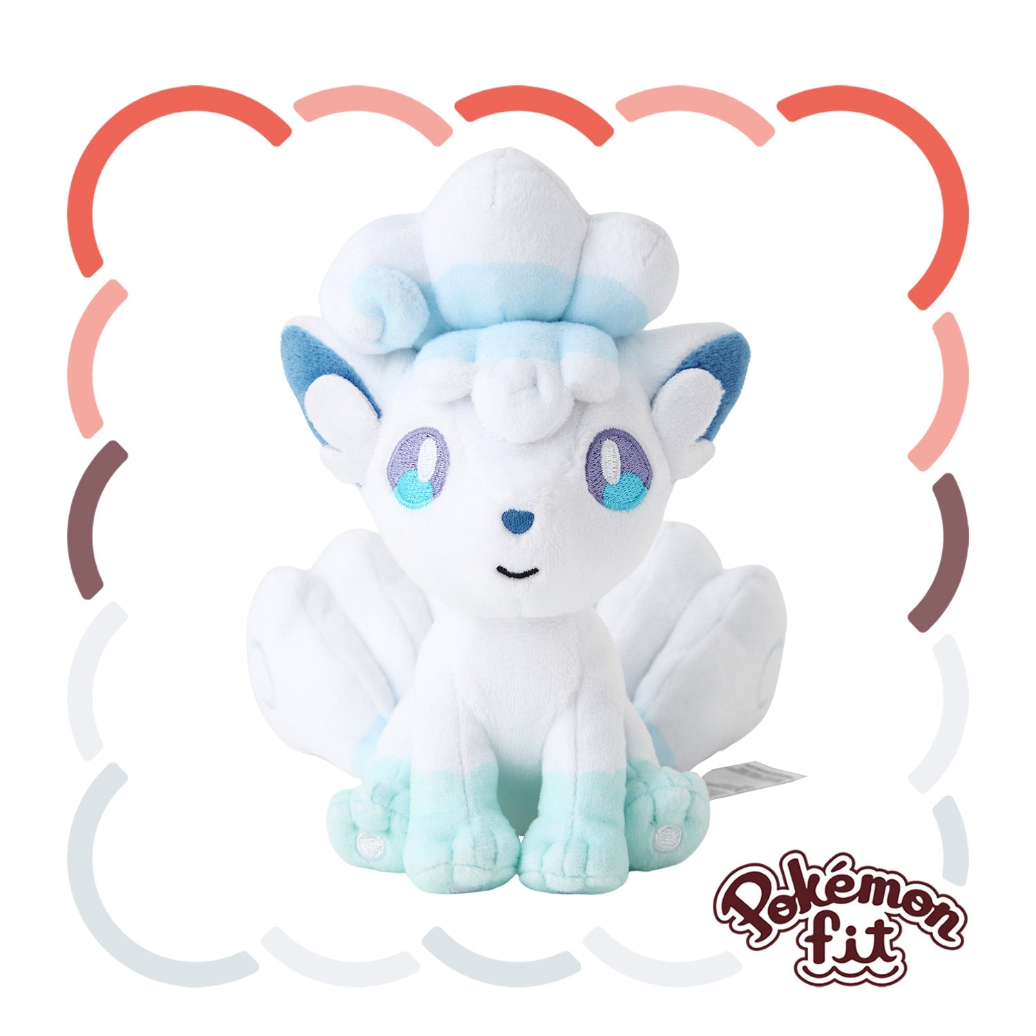 Pokemon Alolan Vulpix Sitting Cuties Plush