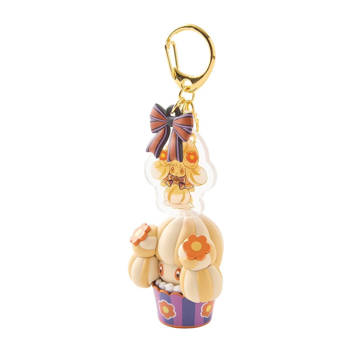 Pokemon Alcremie Magic Hour Illusion Halloween Sweets Figure Keychain