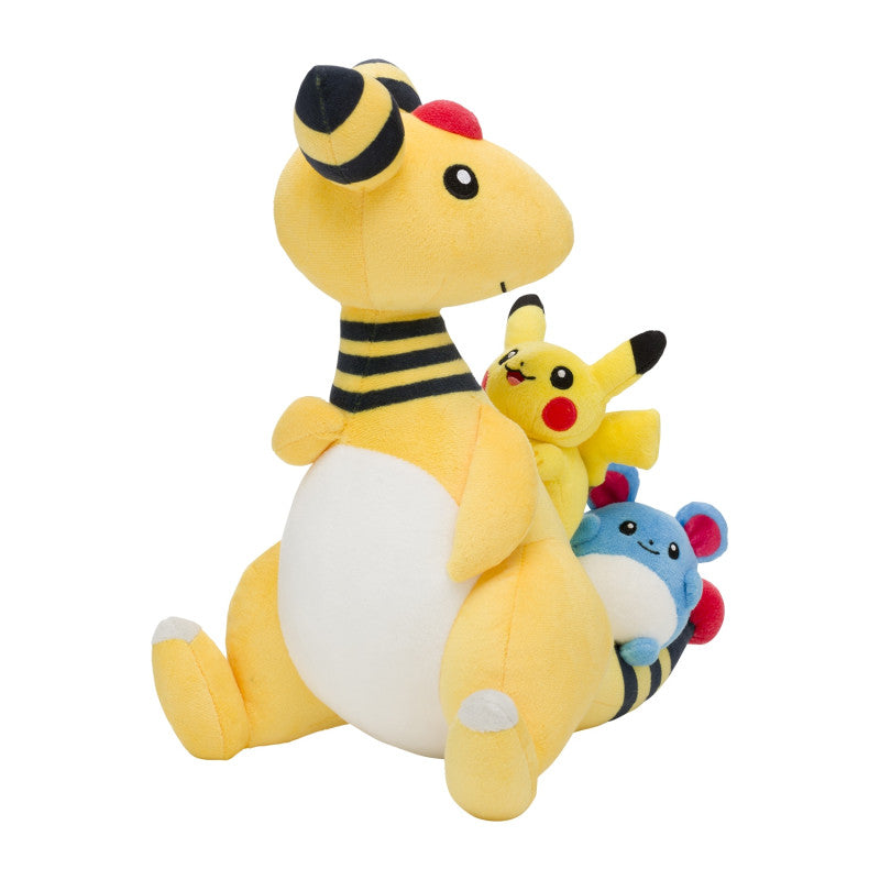 Pokemon Center Tokyo Bay Ampharos & Pikachu & Marill Plush