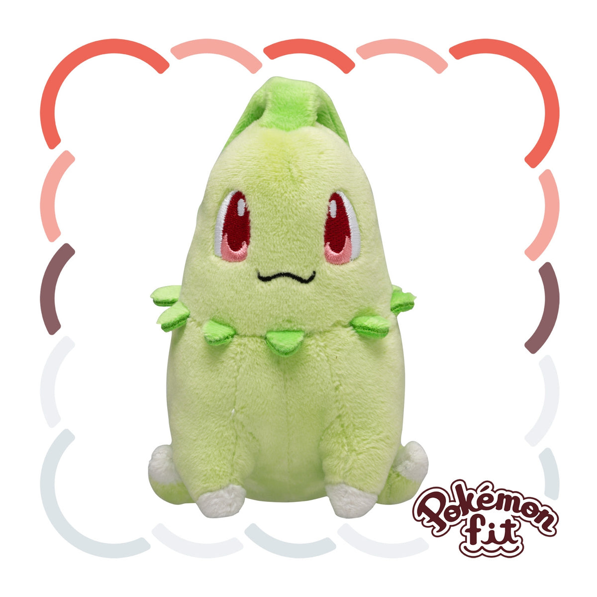 Pokemon Chikorita Sitting Cuties Plush
