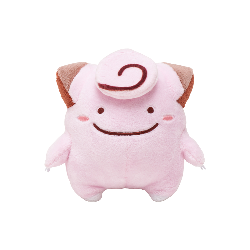 Pokemon Ditto As Clefairy Plush Transformation Series