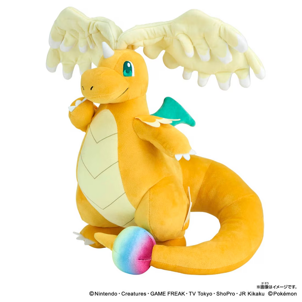 Pokemon Mega Dragonite Takara Tomy Japan Plush