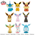 Pokemon Eevee Friends Mofugutto Banpresto Plush Set