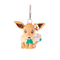 Pokemon Carnival Eevee Plush Mascot Keychain Pokepark Kanto