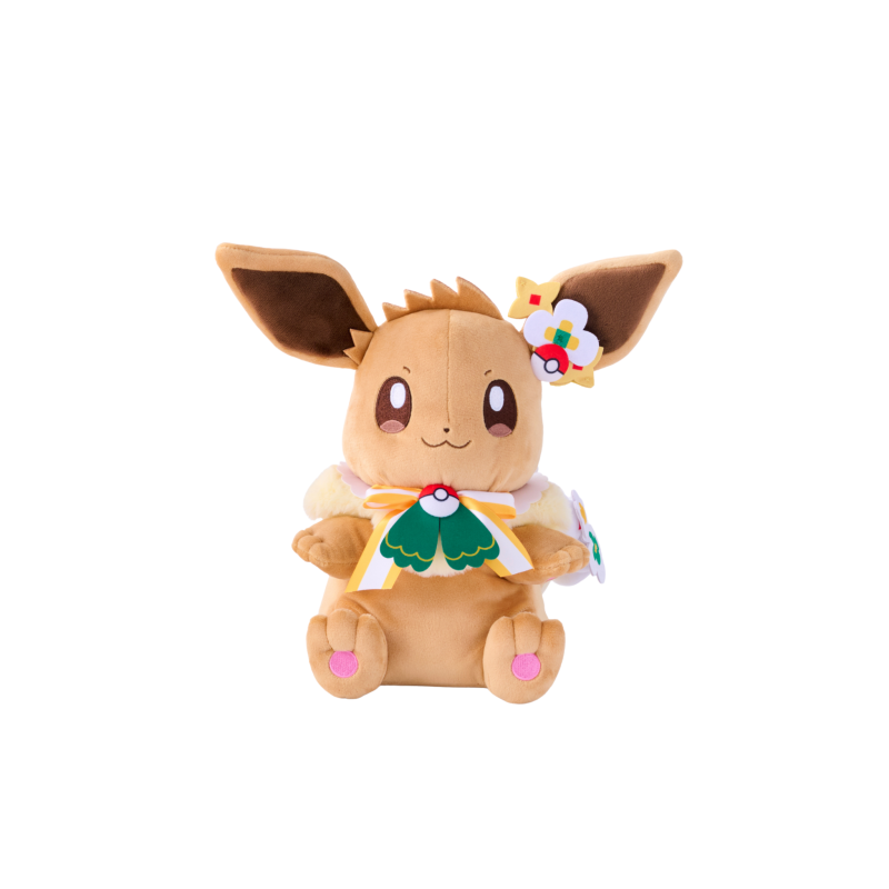 Pokemon Carnival Eevee Female Plush Puppet Pokepark Kanto