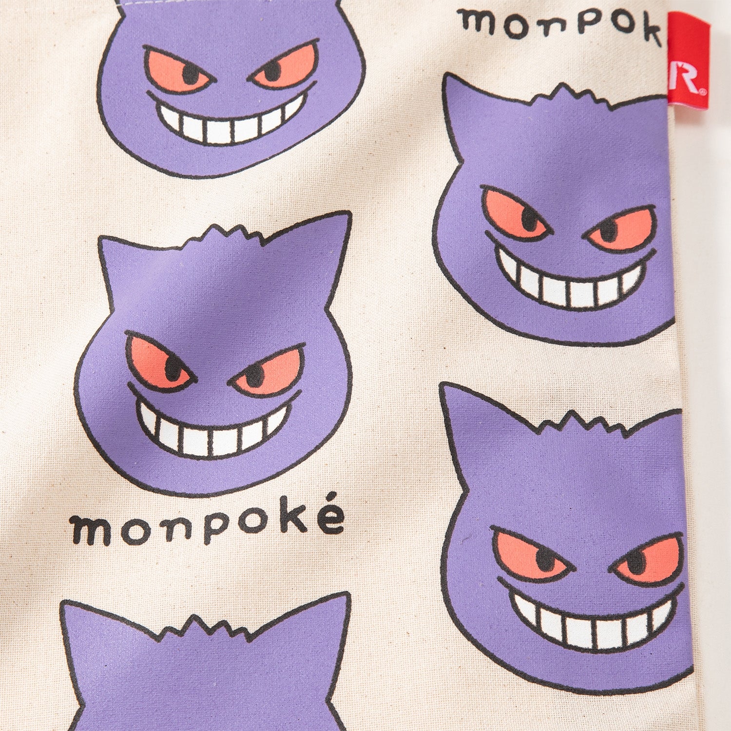 Pokemon Japan Gengar Monpoke Rootote Cotton Tote Bag