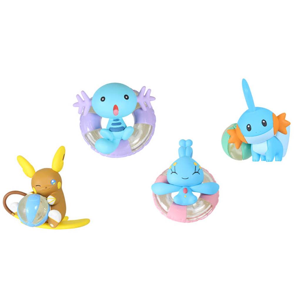Pokemon Gira Gira Sunshine 5 Mascot Capsule Figure Toy