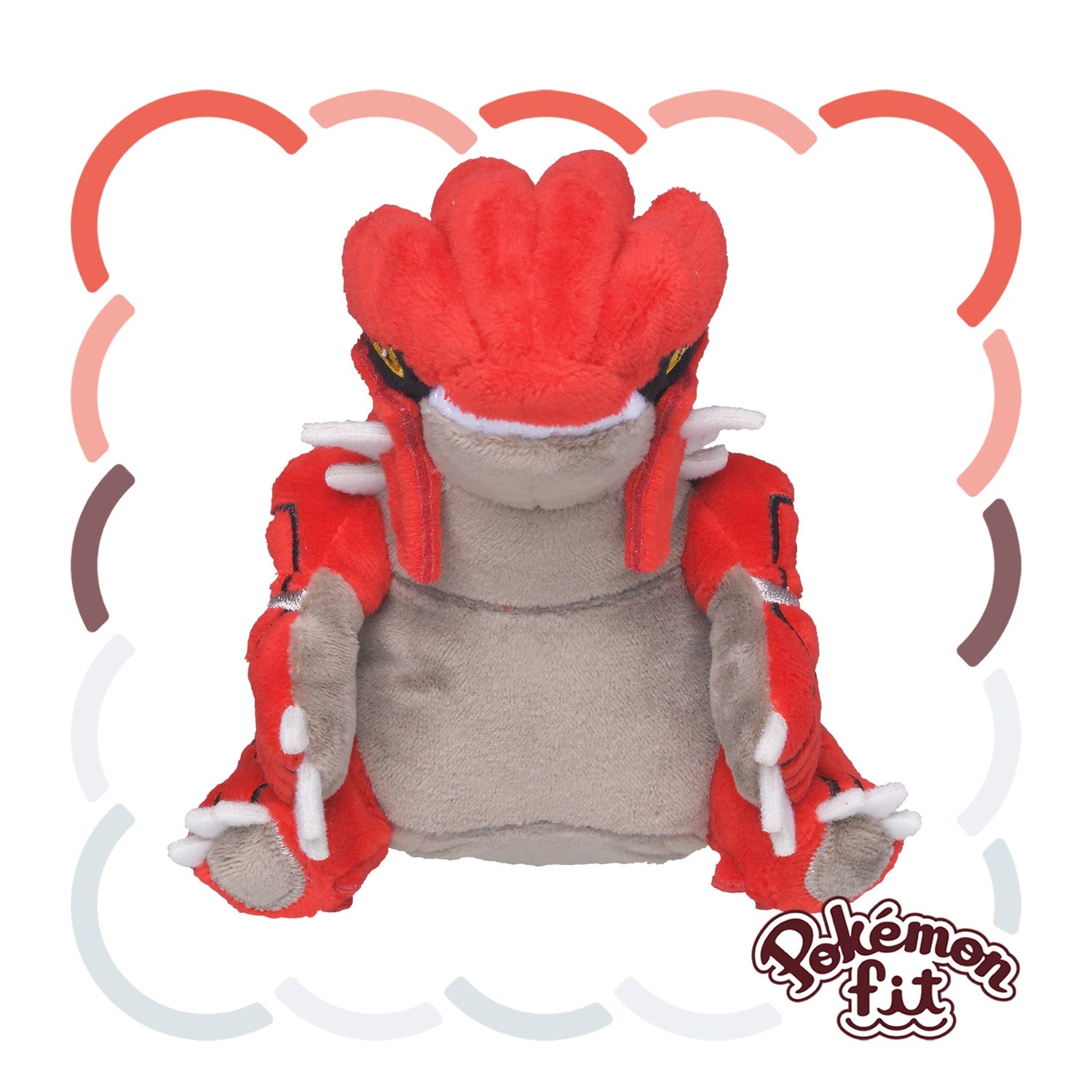Pokemon Groudon Sitting Cuties Plush
