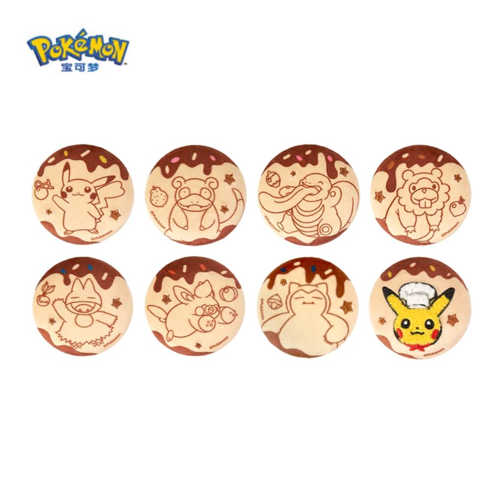 Pokemon China Hot & Fresh Bakery Badge Blind Box Set