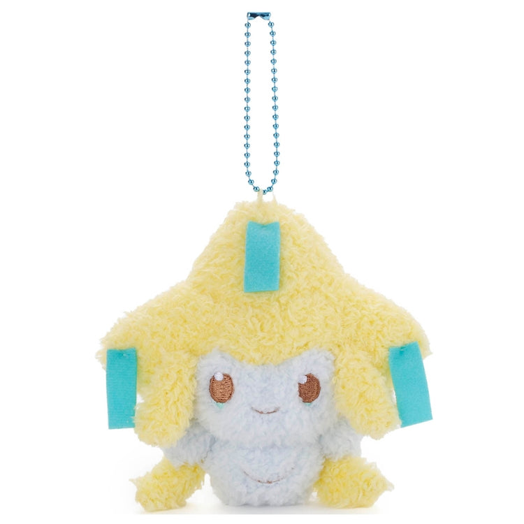Pokemon Japan Jirachi Pokepeace Plush Mascot Keychain