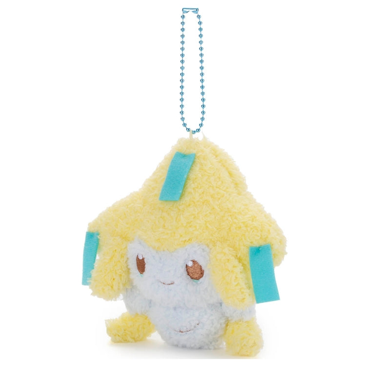 Pokemon Japan Jirachi Pokepeace Plush Mascot Keychain