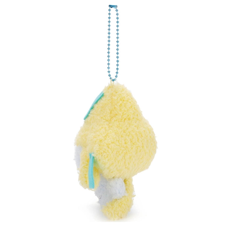 Pokemon Japan Jirachi Pokepeace Plush Mascot Keychain