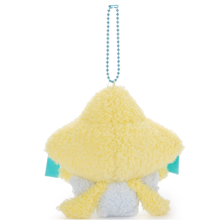 Pokemon Japan Jirachi Pokepeace Plush Mascot Keychain