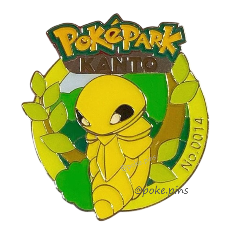 Pokemon Kakuna 151 Blind Box Pokeball Pin Badge Pokepark Kanto