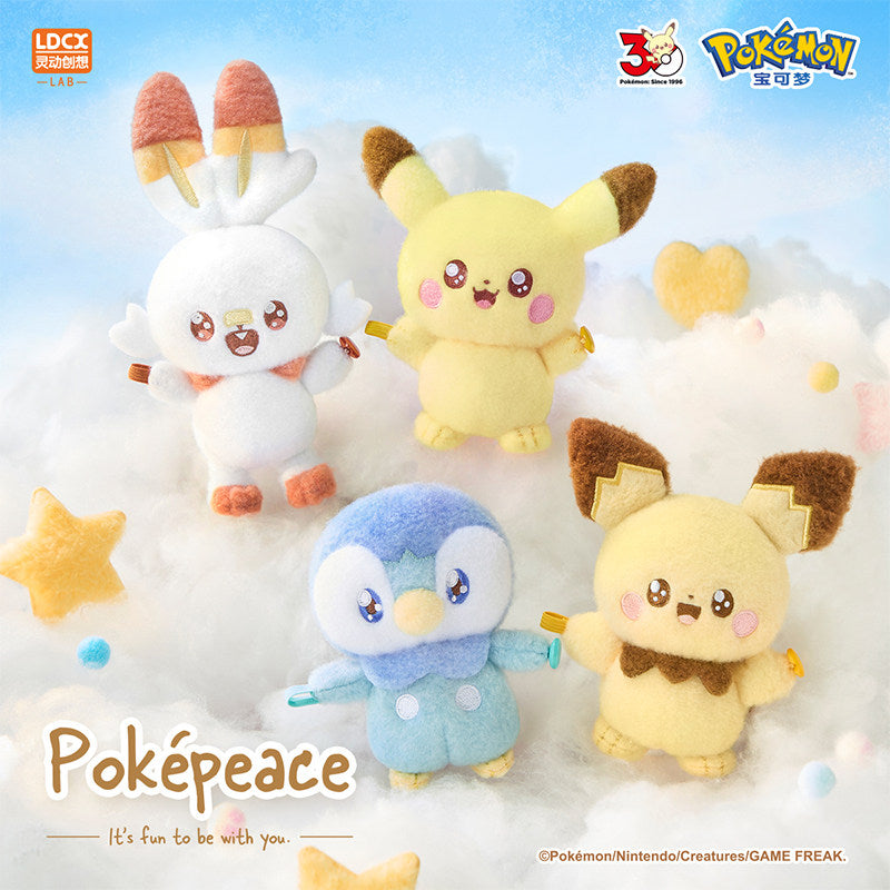 Pokemon China LDCX Pokepeace Hugging Plush Mascots