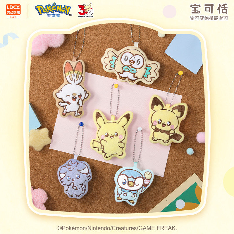 Pokemon China LDCX Pokepeace Magnetic Plush Pendants