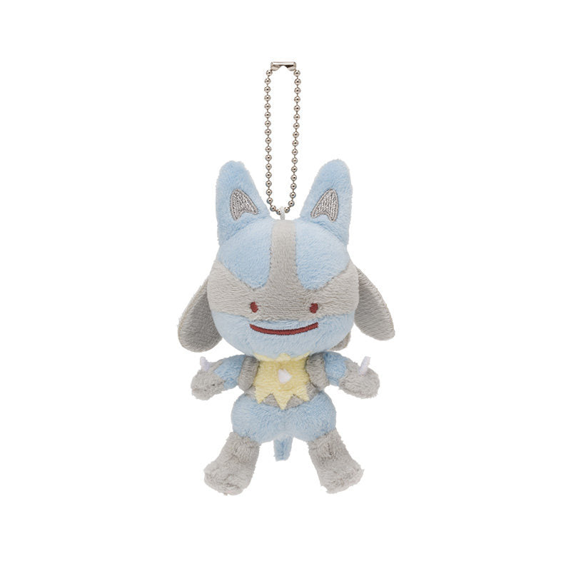 Pokemon Ditto As Lucario Mascot Plush Transformation Series