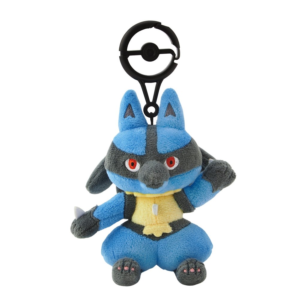 Pokemon Lucario Practice Makes Perfect Posable Mascot Plush