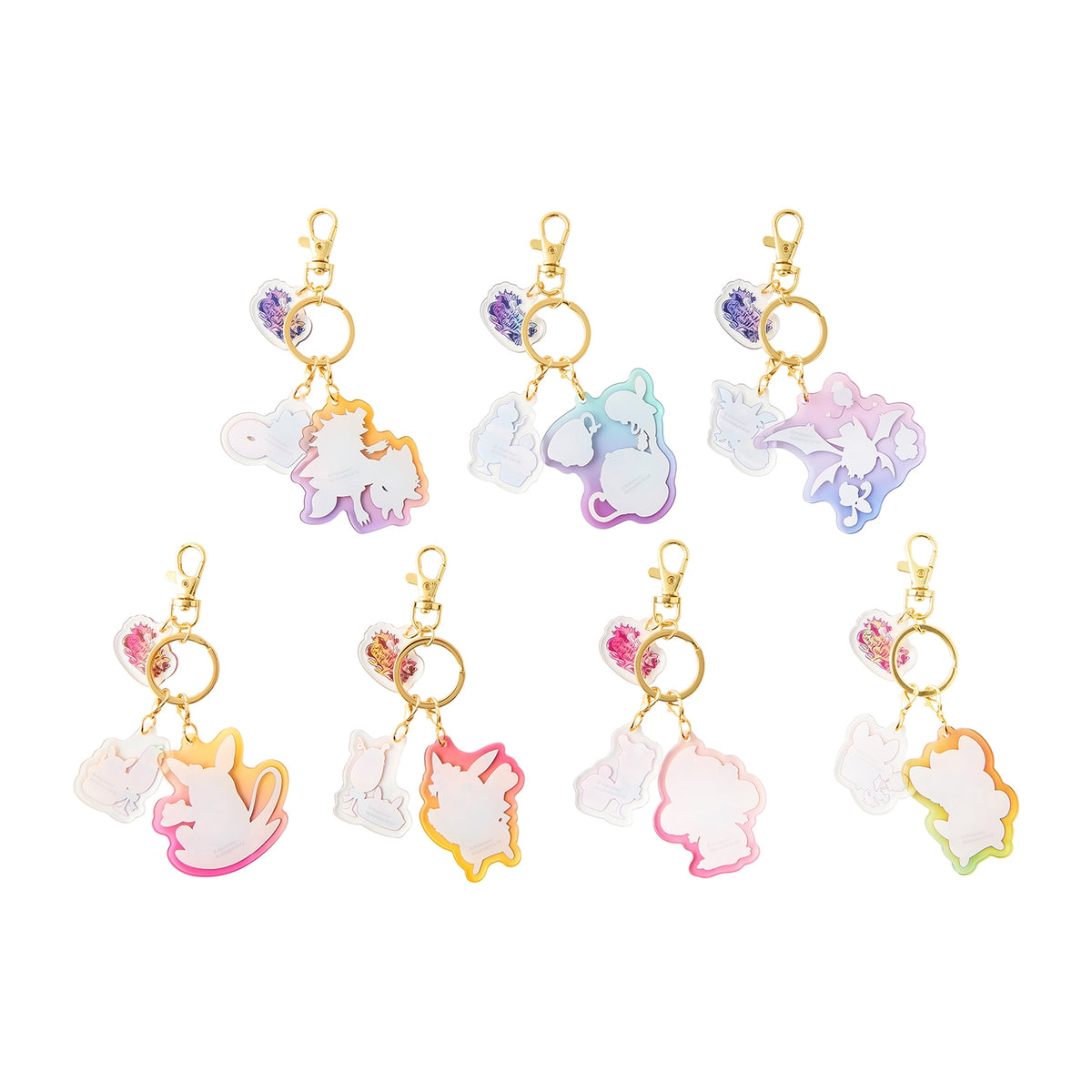Pokemon Magic Hour Illusion Halloween Acrylic Keychain