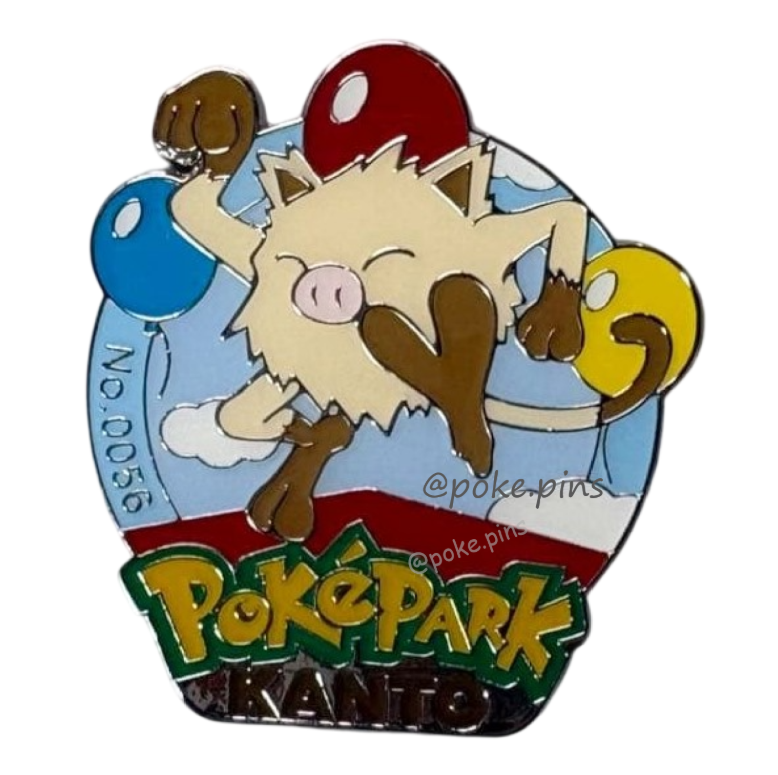Pokemon Mankey 151 Blind Box Pokeball Pin Badge Pokepark Kanto