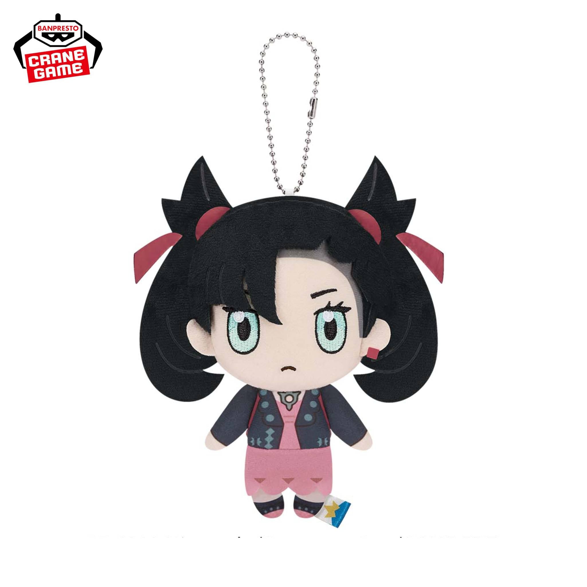 Pokemon Marnie Masters EX Banpresto Chibi Trainer Mascot Plush