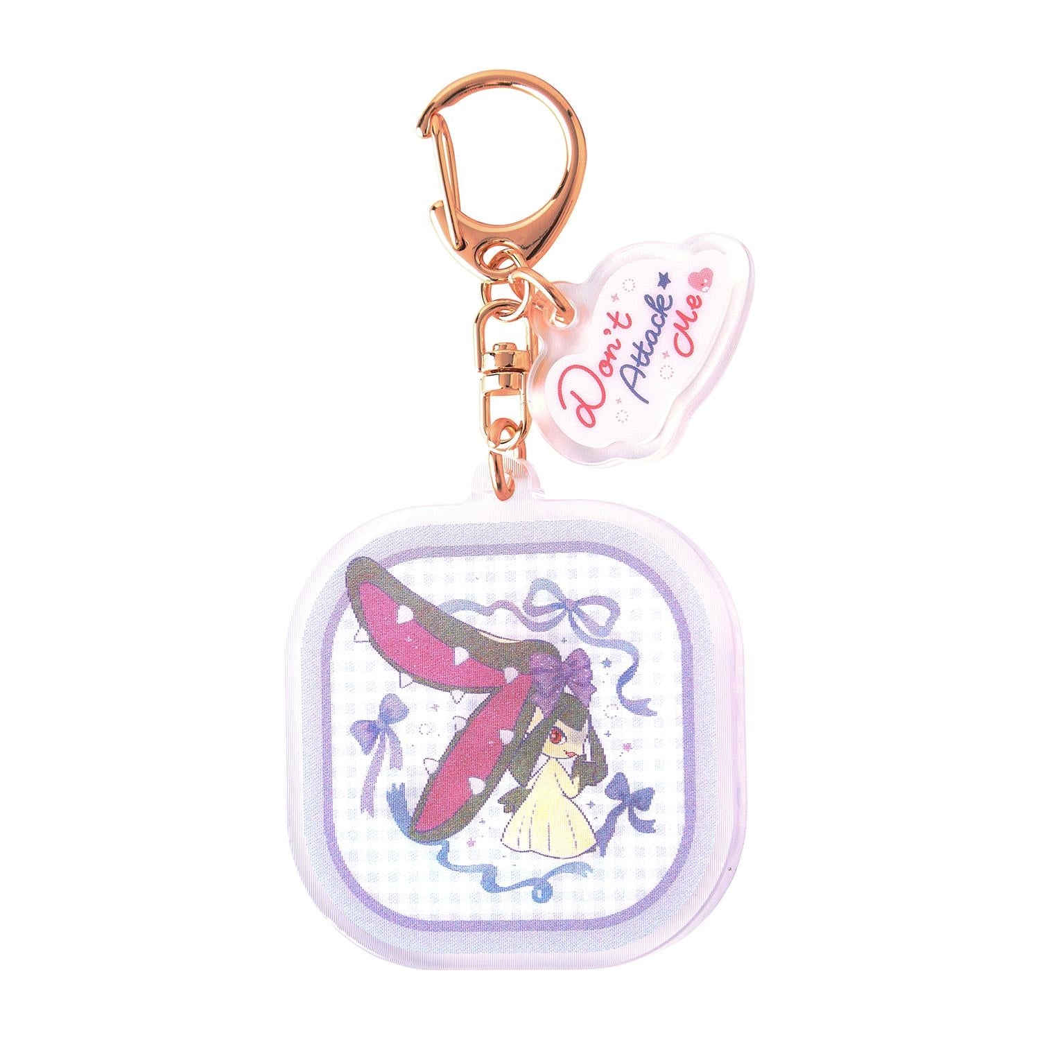 Mawile "Don't Attack Me" Changing Acrylic Keychain