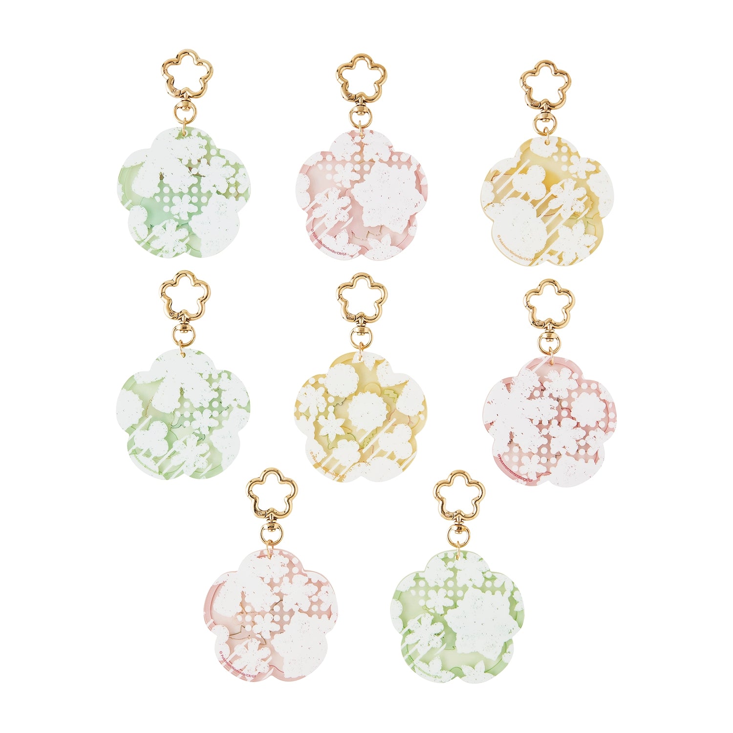 Pokemon Midarezaki Acrylic Keychains