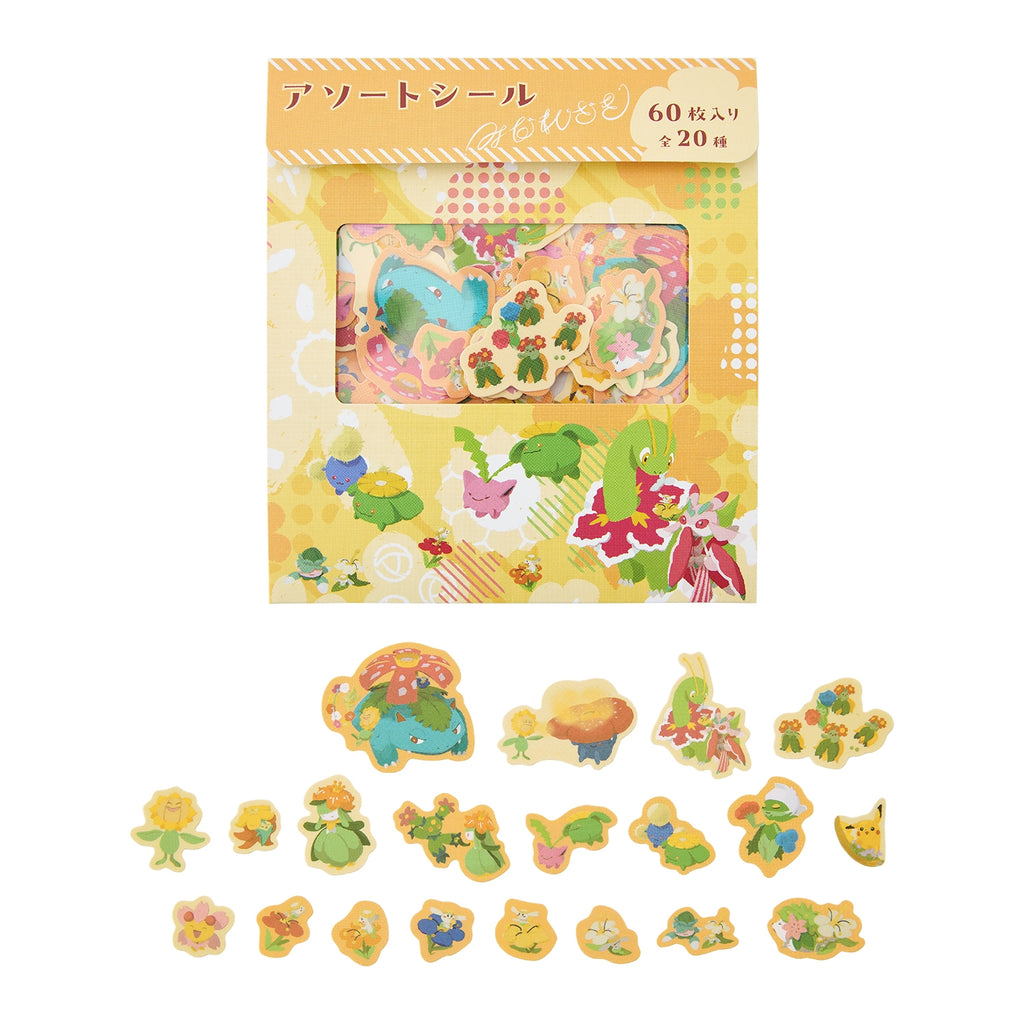 Pokemon Midarezaki Sticker Set