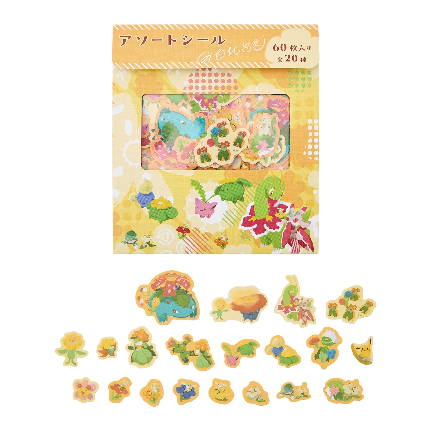 Pokemon Midarezaki Sticker Set