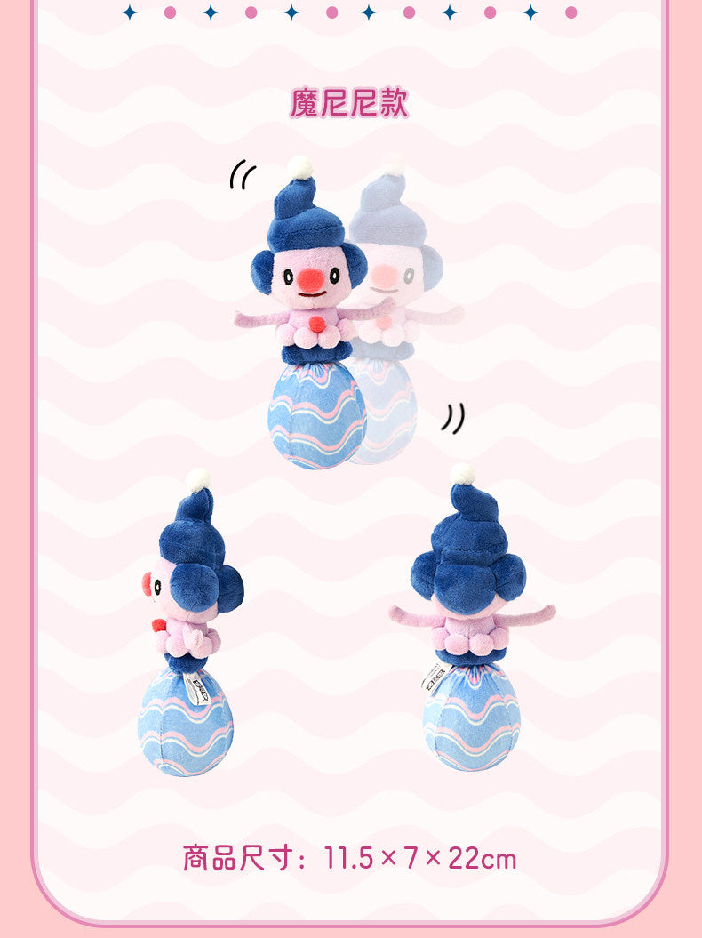 Pokemon China Mime Jr Roly-Poly Plush Toy