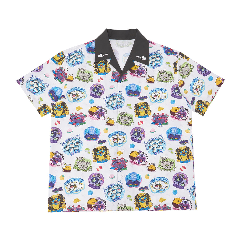 Pokemon Mogu Mogu Watching Unisex Collared Shirt