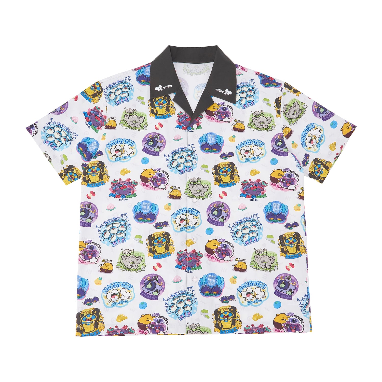 Pokemon Mogu Mogu Watching Unisex Collared Shirt