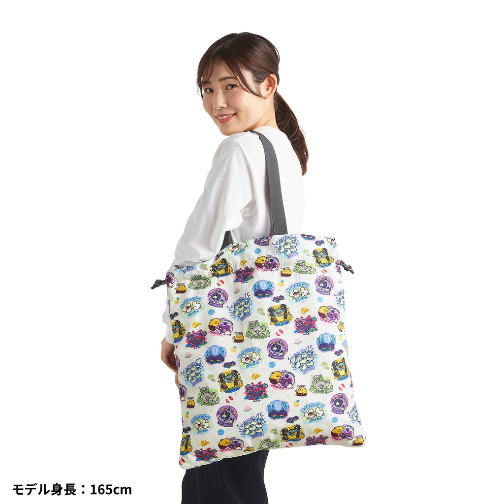 Pokemon Mogu Mogu Watching Drawstring Tote Bag