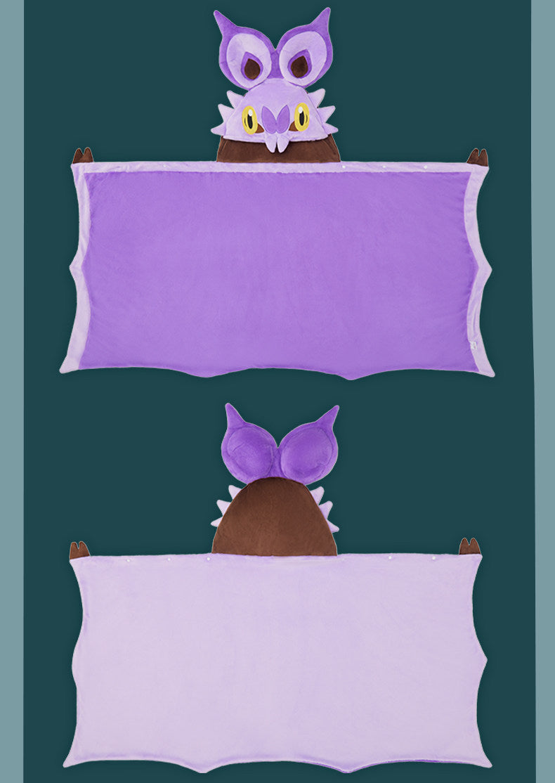 Pokemon China Noibat Bat In My Home Plush Shawl