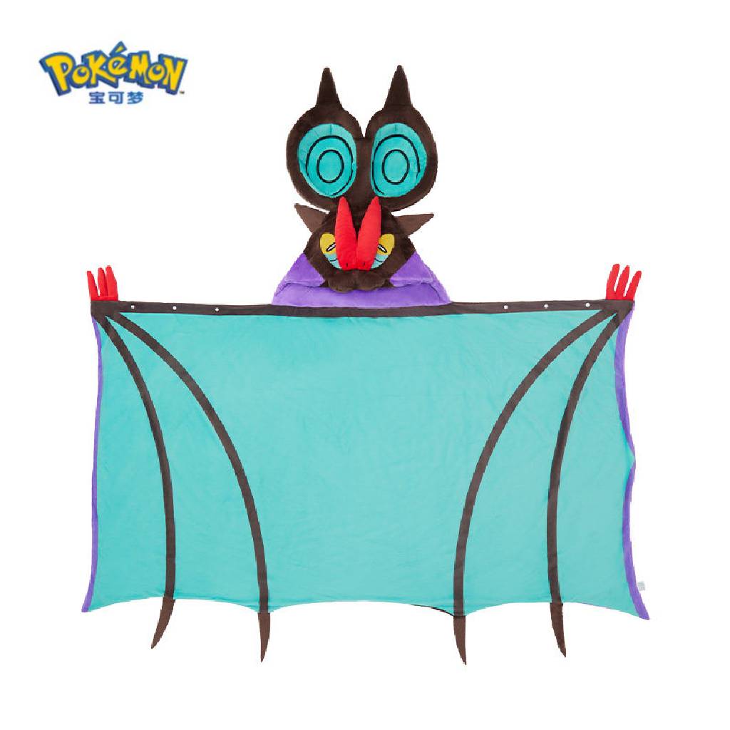 Pokemon China Noivern Bat In My Home Plush Shawl