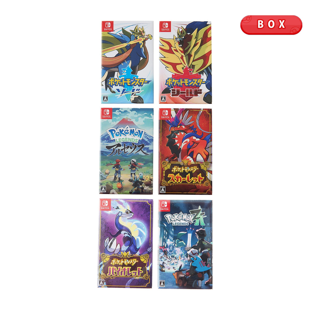 Pokemon Japan Package Magnet Collection 2019-2025