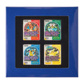 Pokemon Japan Package Pins: Pokémon Red, Green, Blue, and Yellow