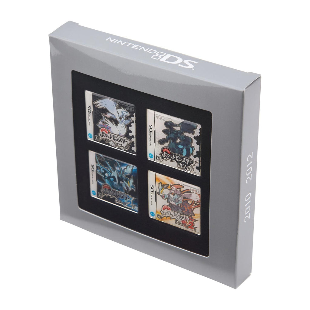 Pokemon Japan Package Pins: Pokémon Black, White, Black 2, White 2