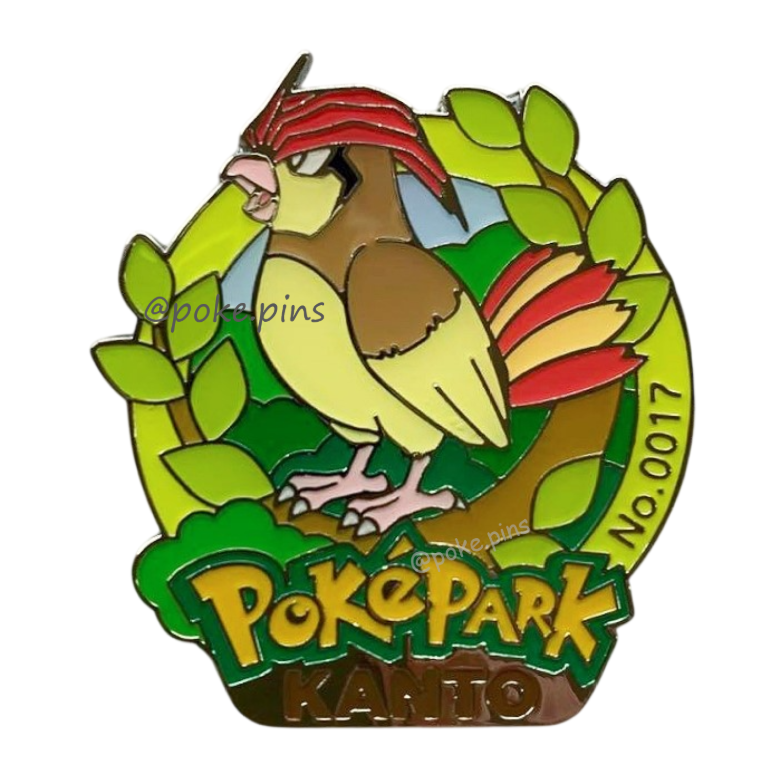 Pokemon Pidgeotto 151 Blind Box Pokeball Pin Badge Pokepark Kanto