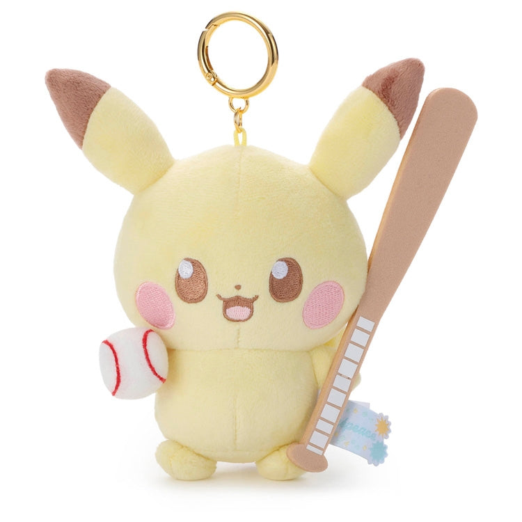 Pokemon Pikachu Cheering Charm Pokepeace Takara Tomy Mascot Plush
