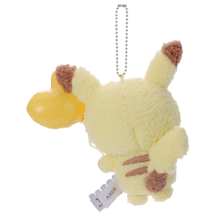 Pokemon Pikachu (Mellow Heart) Pokepeace Takara Tomy Plush Mascot