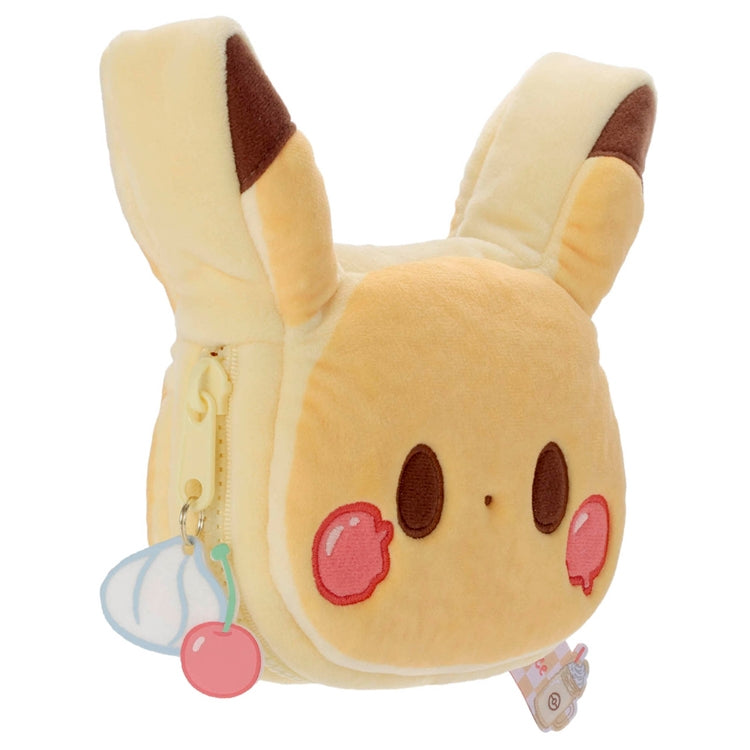 Pokemon Pikachu Pokepeace Pancake Style Plush Pouch