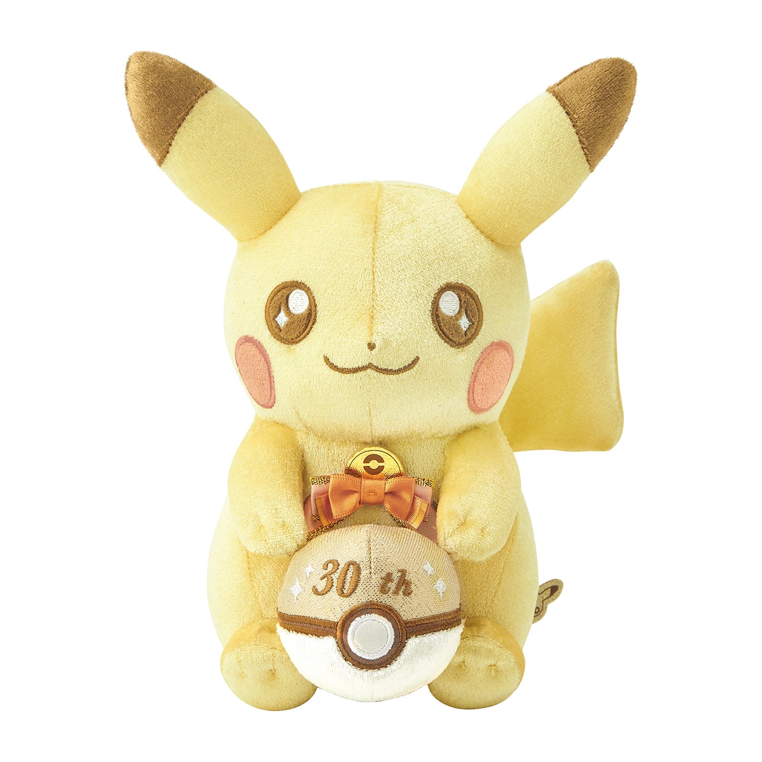 Pokemon Pikachu 30th Anniversary Celebration Sparkling Plush