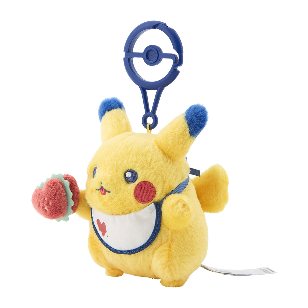 Pokemon Pikachu with Burger Sweetheart Diner Plush Mascot