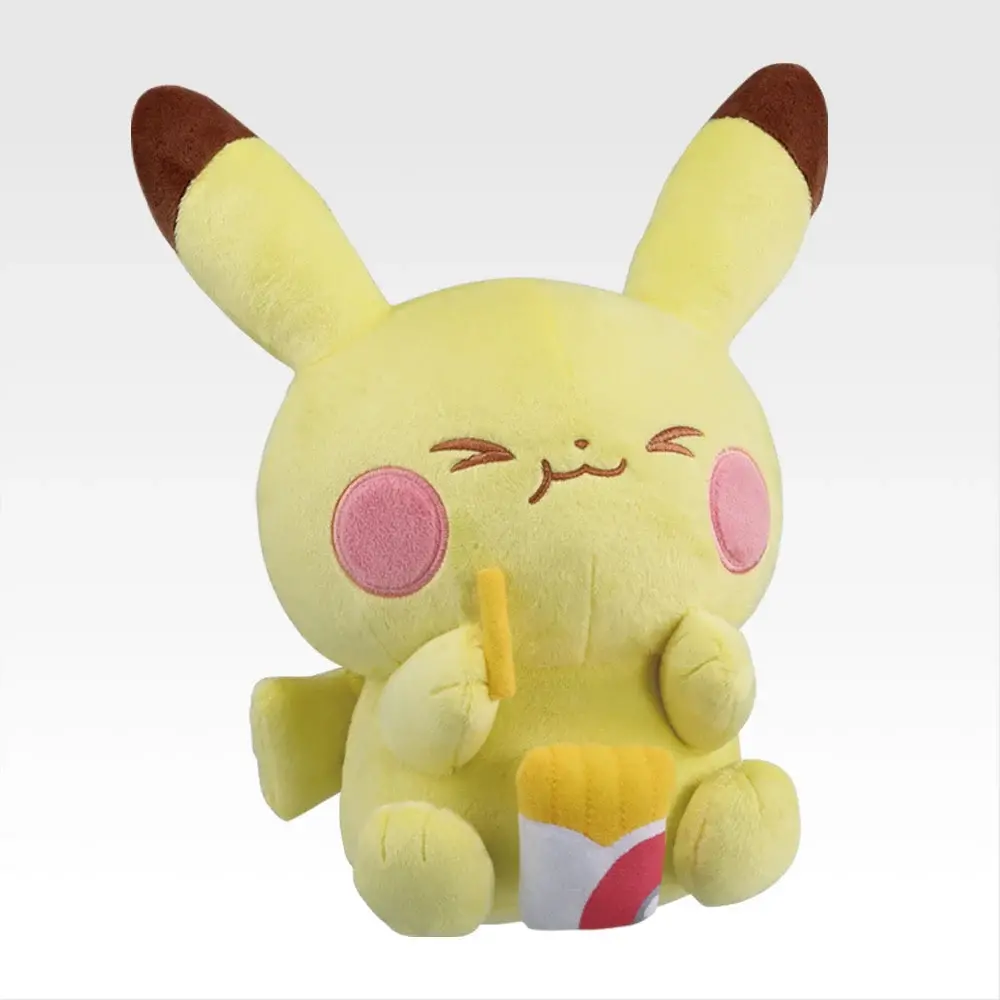 Pikachu Welcome to the Peace Diner Pokemon Ichiban Kuji Plush