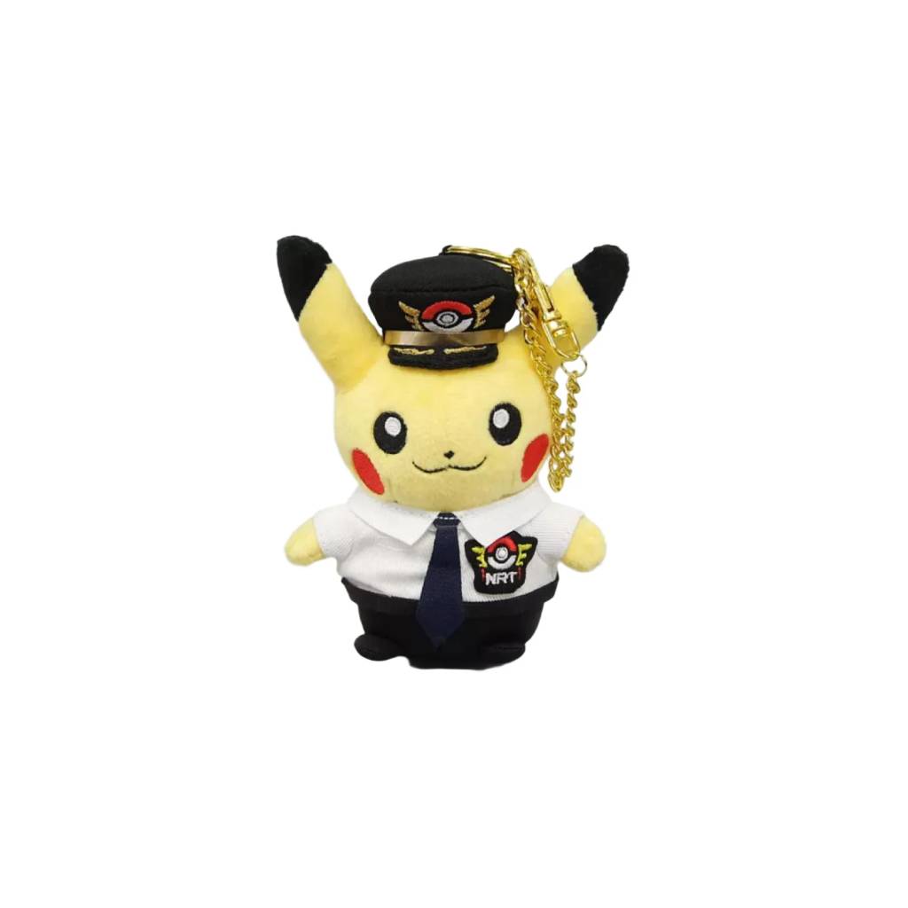 Pokemon Store Pilot Pikachu Mascot Plush Narita Airport Ver. 2