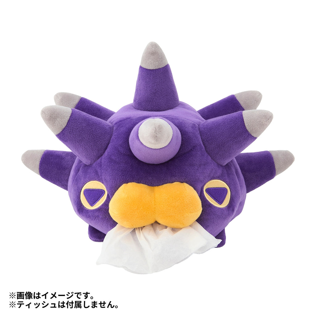 Pokemon Pincurchin Mogu Mogu Watching Plush Tissue Case